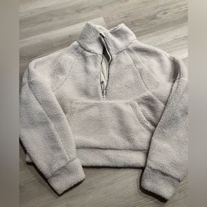 Lululemon sherpa quarter zip